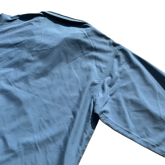 Destinations American Identity Men Small Blue 1/4 Zip Poly Avery Pullover Jacket - Picture 14 of 16